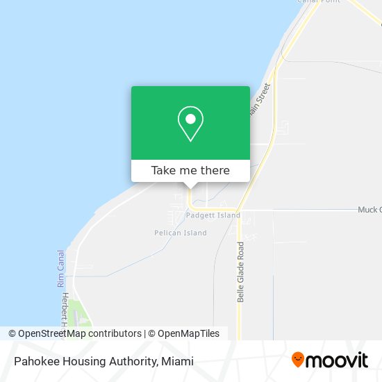 Pahokee Housing Authority map