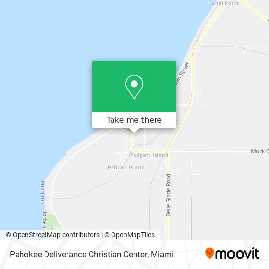 Pahokee Deliverance Christian Center map