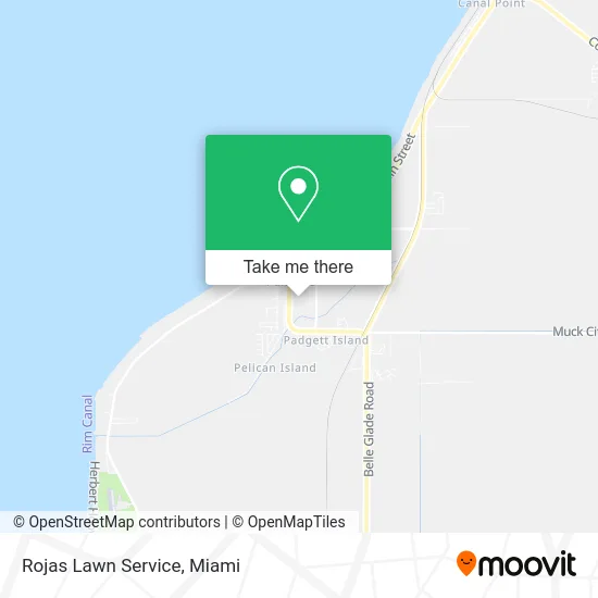Rojas Lawn Service map