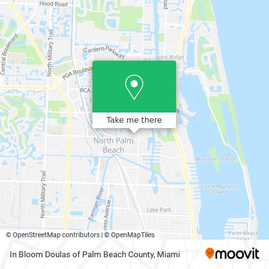 Mapa de In Bloom Doulas of Palm Beach County