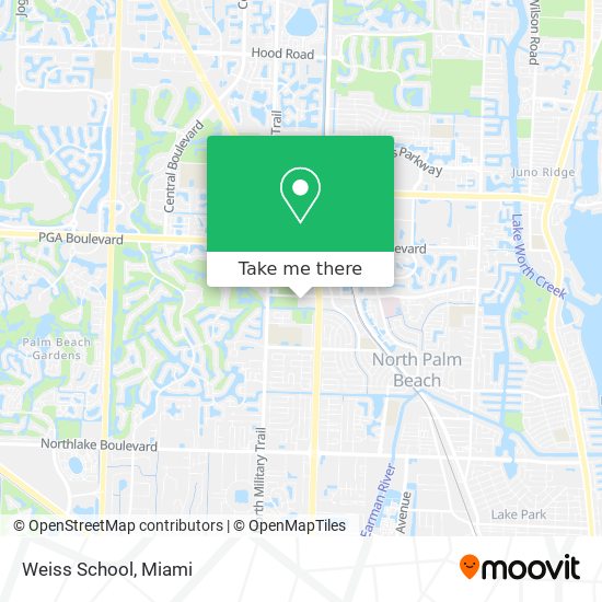 Weiss School map
