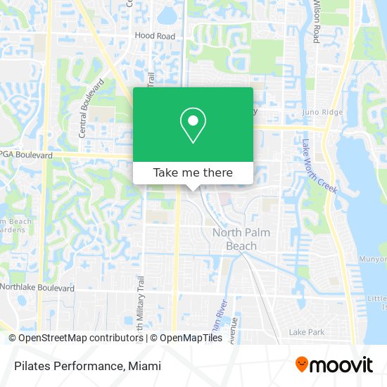 Pilates Performance map