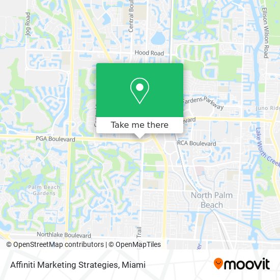 Mapa de Affiniti Marketing Strategies