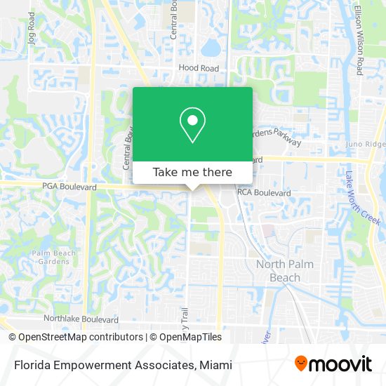 Florida Empowerment Associates map