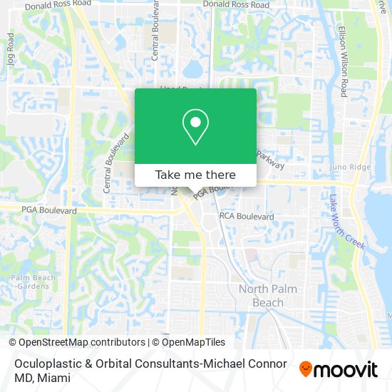 Oculoplastic & Orbital Consultants-Michael Connor MD map