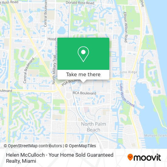 Helen McCulloch - Your Home Sold Guaranteed Realty map