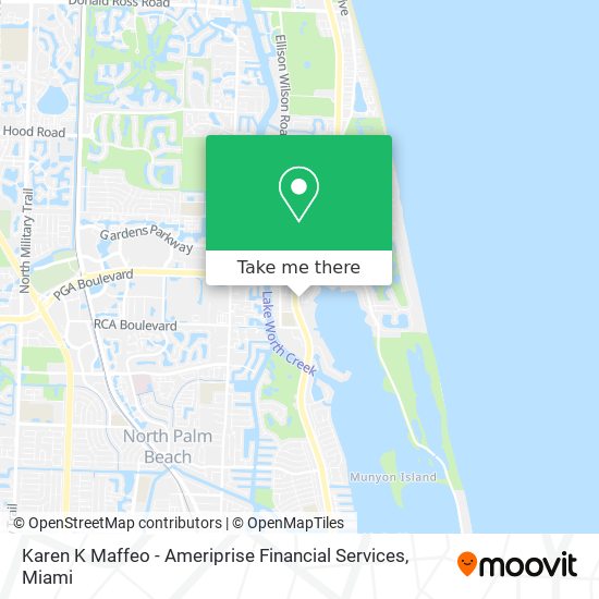 Karen K Maffeo - Ameriprise Financial Services map