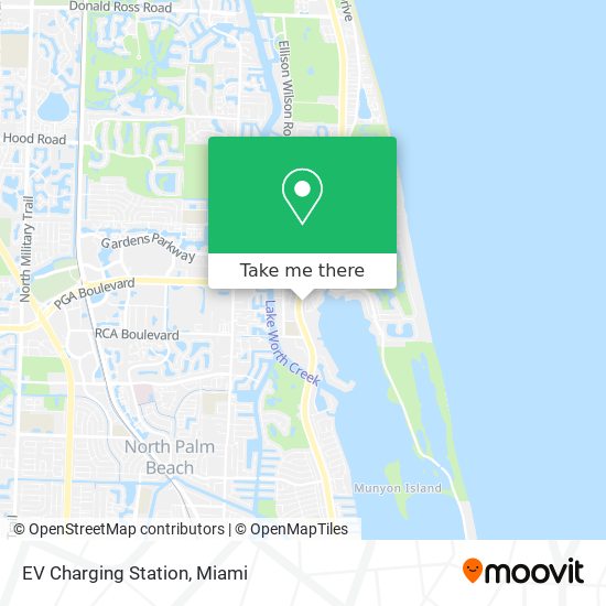 EV Charging Station map