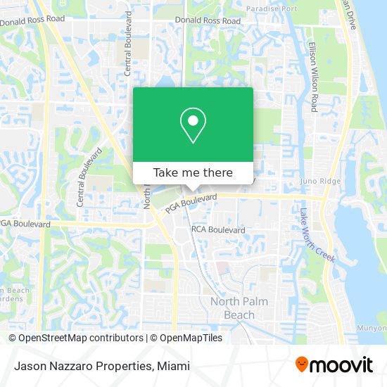 Jason Nazzaro Properties map