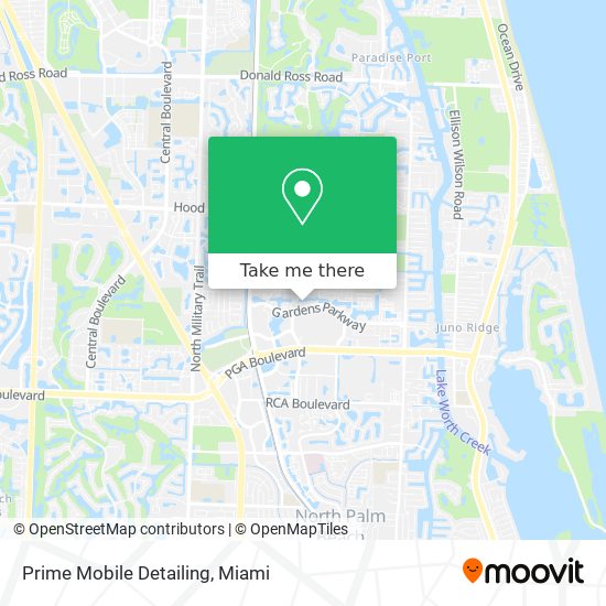 Prime Mobile Detailing map