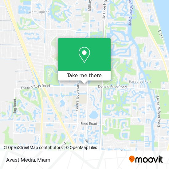 Avast Media map