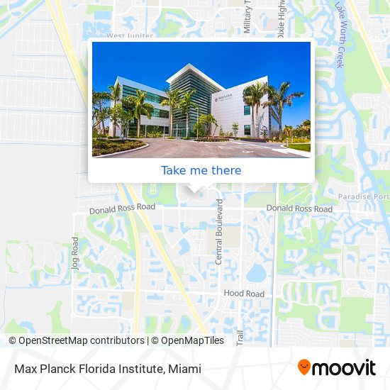 Max Planck Florida Institute map