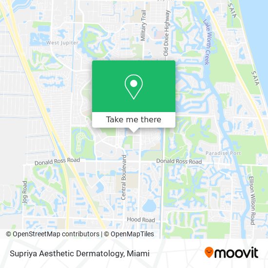 Supriya Aesthetic Dermatology map