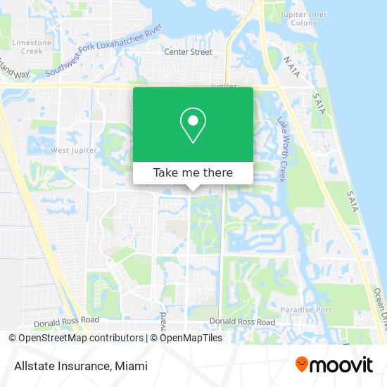 Allstate Insurance map