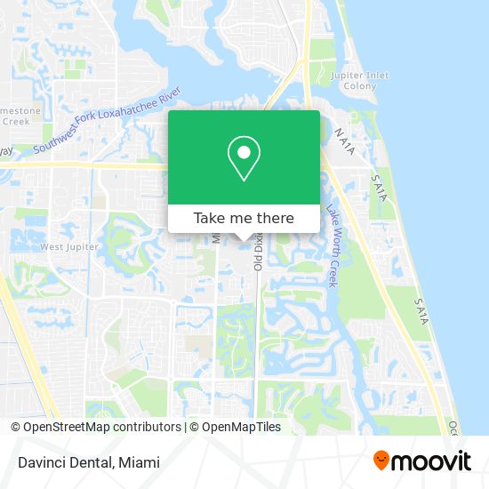 Davinci Dental map