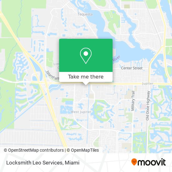 Mapa de Locksmith Leo Services