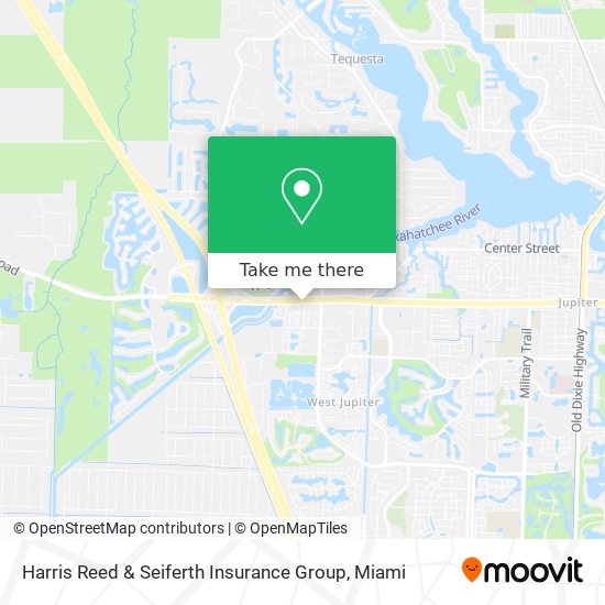 Mapa de Harris Reed & Seiferth Insurance Group