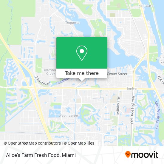 Mapa de Alice's Farm Fresh Food