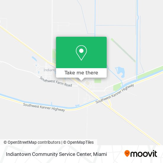Mapa de Indiantown Community Service Center