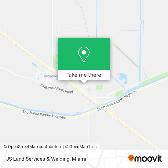 JS Land Services & Welding map