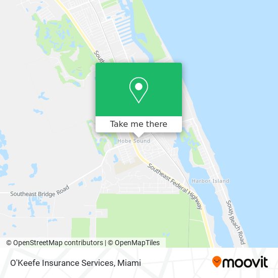 Mapa de O'Keefe Insurance Services