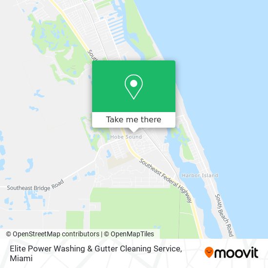 Elite Power Washing & Gutter Cleaning Service map