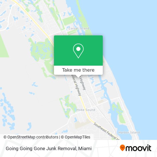 Going Going Gone Junk Removal map