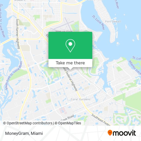 MoneyGram map