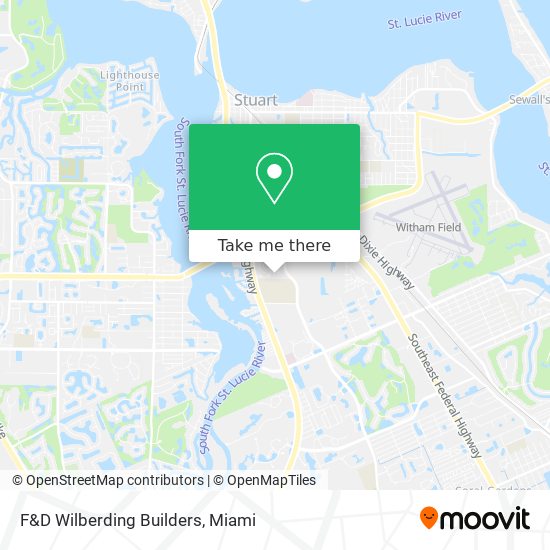 Mapa de F&D Wilberding Builders