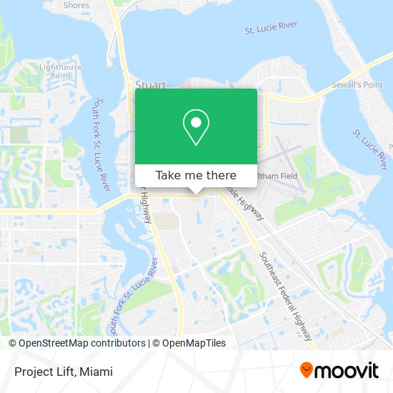 Mapa de Project Lift