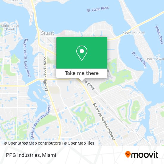 Mapa de PPG Industries