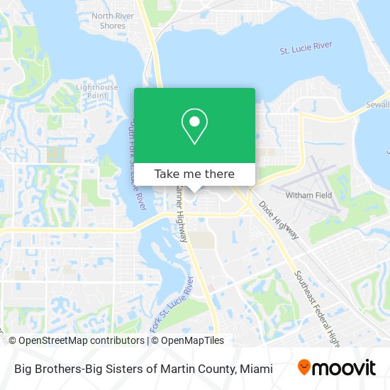 Mapa de Big Brothers-Big Sisters of Martin County