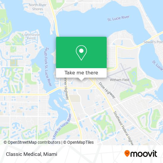 Mapa de Classic Medical