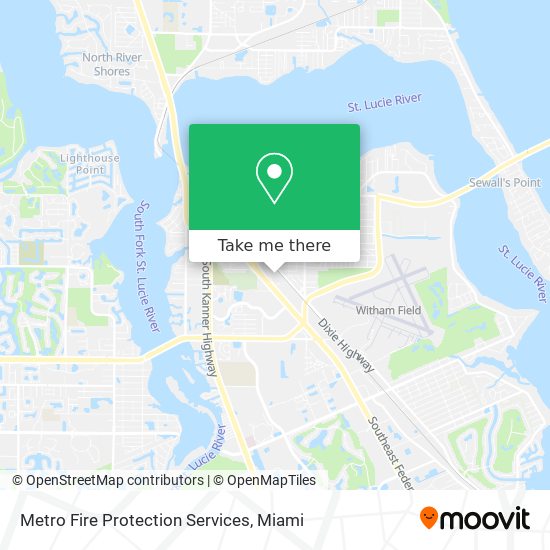 Mapa de Metro Fire Protection Services