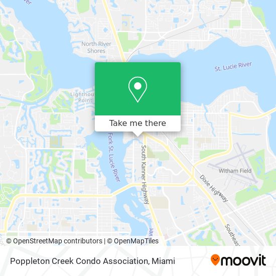 Mapa de Poppleton Creek Condo Association
