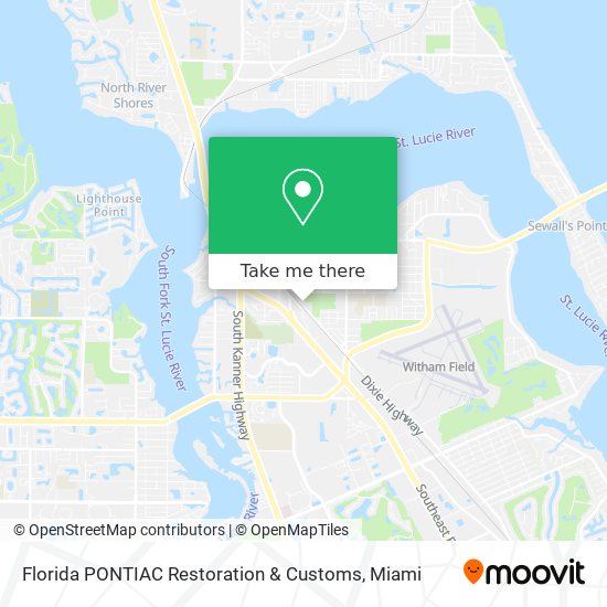 Florida PONTIAC Restoration & Customs map