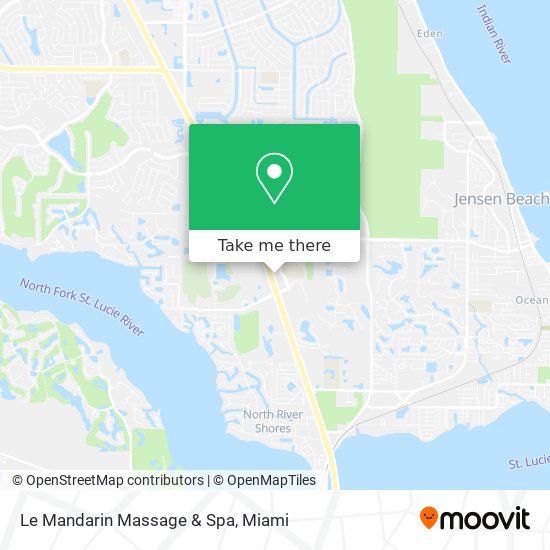 Mapa de Le Mandarin Massage & Spa