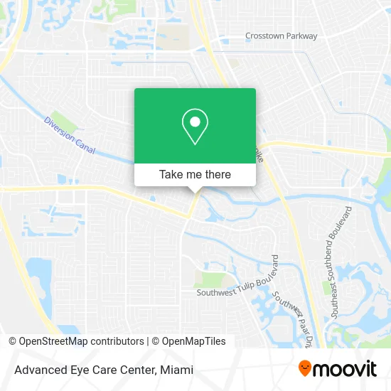 Advanced Eye Care Center map