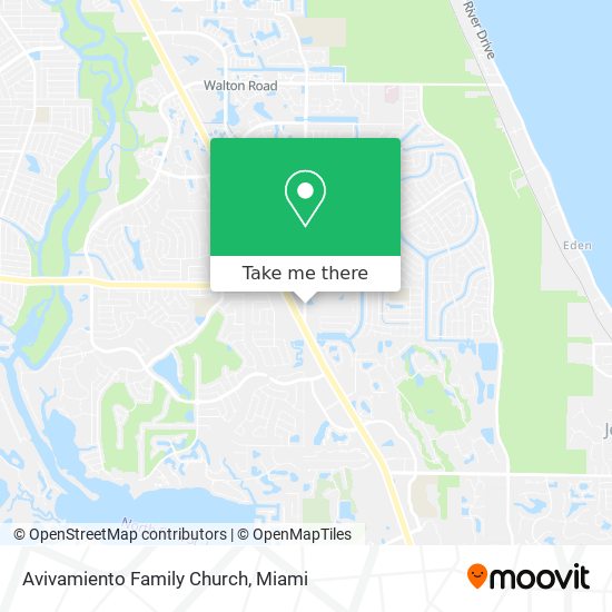 Avivamiento Family Church map