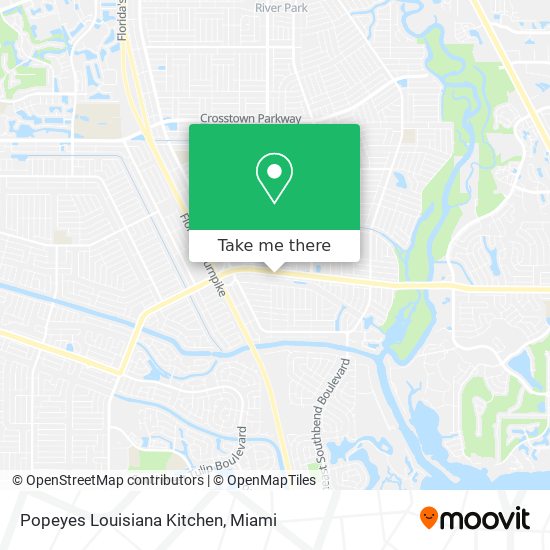 Mapa de Popeyes Louisiana Kitchen