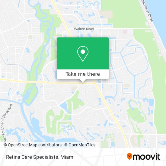 Mapa de Retina Care Specialists