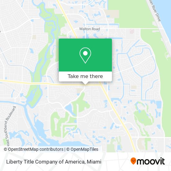 Mapa de Liberty Title Company of America