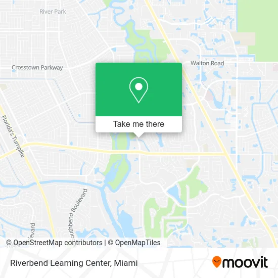 Riverbend Learning Center map