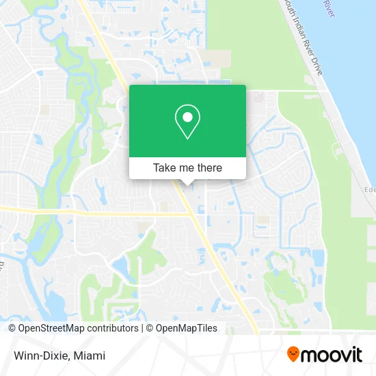 Winn-Dixie map