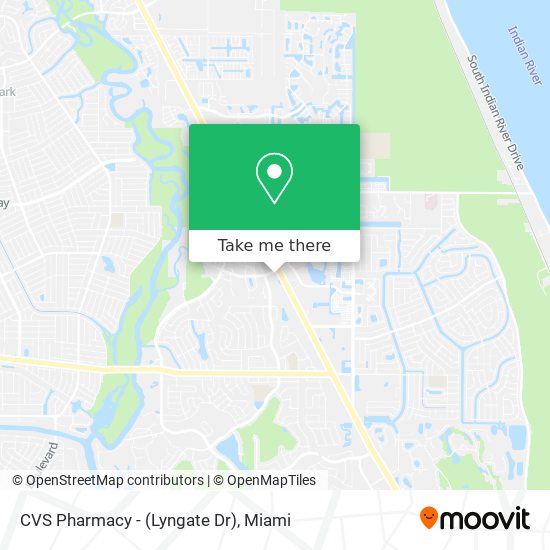 CVS Pharmacy - (Lyngate Dr) map