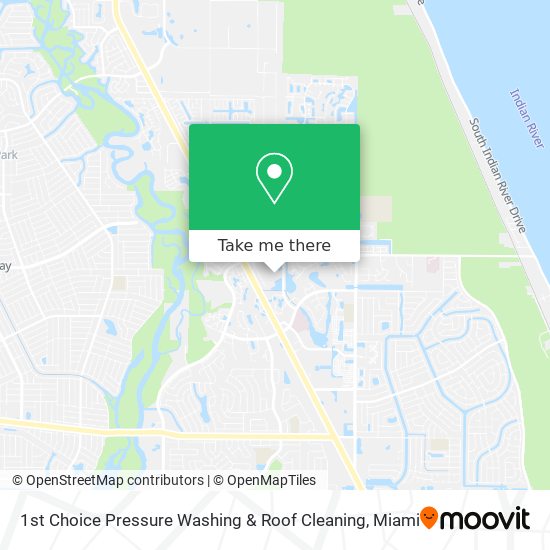 1st Choice Pressure Washing & Roof Cleaning map