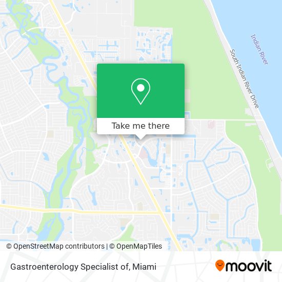 Gastroenterology Specialist of map