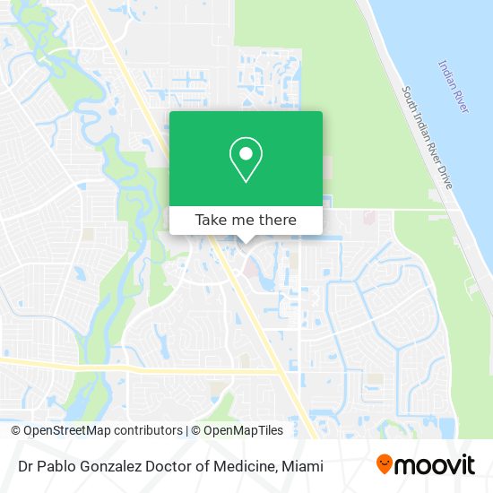 Mapa de Dr Pablo Gonzalez Doctor of Medicine