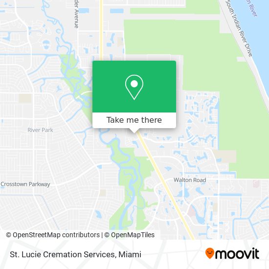 Mapa de St. Lucie Cremation Services