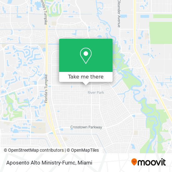 Mapa de Aposento Alto Ministry-Fumc